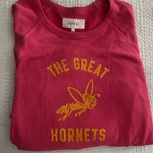 Distressed lightweight sweatshirt from the great ￼